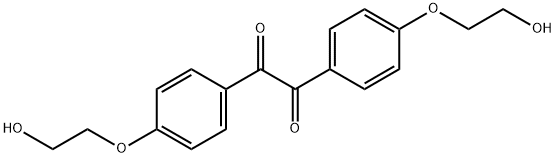 1,2-bis(4-(2-hydroxyethoxy)phenyl)ethane-1,2-dione Structure