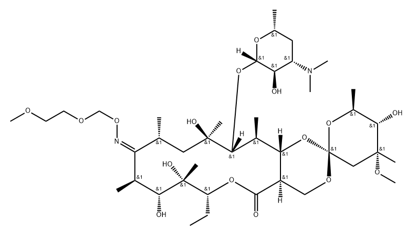 Erythromycin Impurity 6 Structure