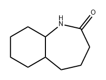 decahydro-1H-1-benzazepin-2-one Structure