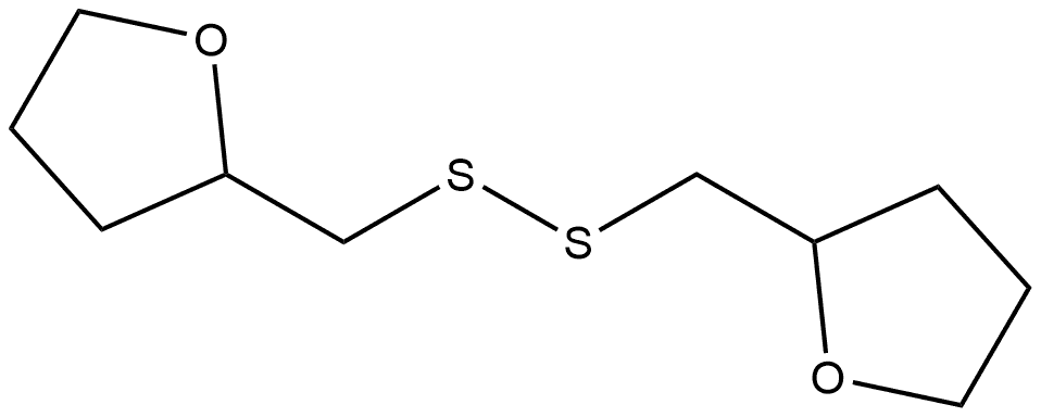 Furan, 2,2'-[dithiobis(methylene)]bis[tetrahydro- (9CI) Structure