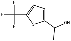 1-(5-(trifluoromethyl)thiophen-2-yl)ethan-1-ol Structure