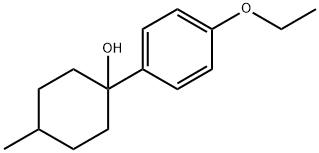 1-(4-ethoxyphenyl)-4-methylcyclohexanol Structure