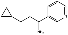 3-cyclopropyl-1-(pyridin-3-yl)propan-1-amine dihydrochloride Structure