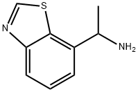 1-(benzo[d]thiazol-7-yl)ethan-1-amine Structure