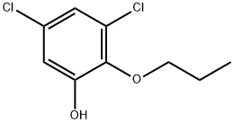 3,5-Dichloro-2-propoxyphenol 구조식 이미지