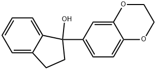 1-(2,3-Dihydro-1,4-benzodioxin-6-yl)-2,3-dihydro-1H-inden-1-ol Structure