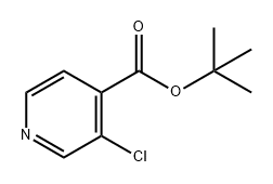 tert-butyl 3-chloropyridine-4-carboxylate Structure