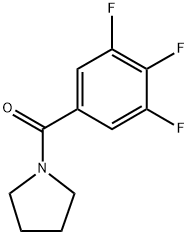 pyrrolidin-1-yl(3,4,5-trifluorophenyl)methanone Structure