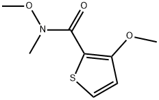 N,3-Dimethoxy-N-methyl-2-thiophenecarboxamide Structure