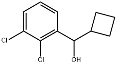 2,3-Dichloro-α-cyclobutylbenzenemethanol Structure