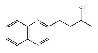 2-Quinoxalinepropanol, α-methyl- Structure