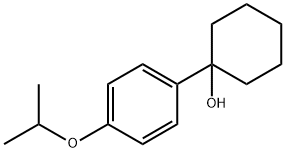 1-(4-isopropoxyphenyl)cyclohexanol Structure