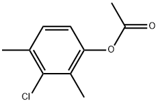 Phenol, 3-chloro-2,4-dimethyl-, 1-acetate Structure