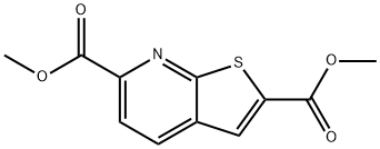 dimethyl thieno[2,3-b]pyridine-2,6-dicarboxylate Structure