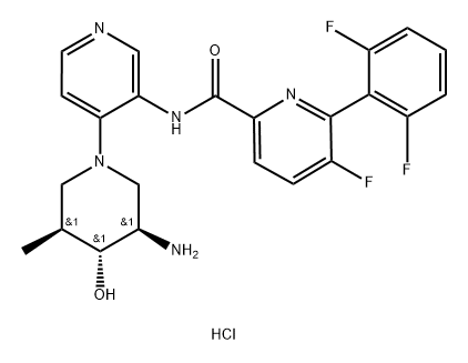 LGB-321 HCl Structure