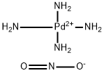 Diaminedinitritopalladium(II) 구조식 이미지