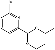 2-Bromo-6-(diethoxymethyl)pyridine Structure