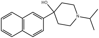 1-(1-Methylethyl)-4-(2-naphthalenyl)-4-piperidinol Structure