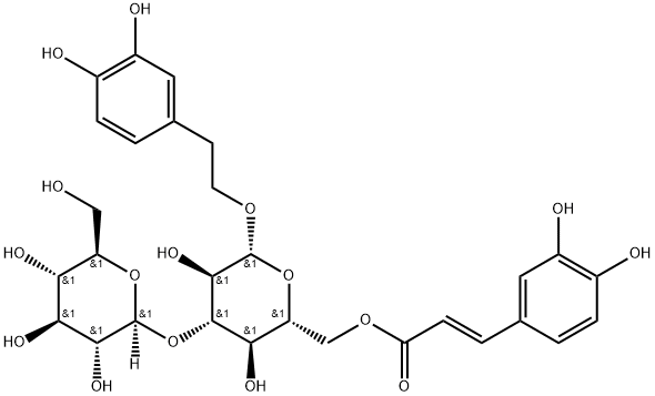 147331-98-4 3,4-Dihydroxyphenethyl 3-O-β-D-glucopyranosyl-6-O-(3,4-dihydroxycinnamoyl)-β-D-glucopyranoside