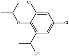 3,5-Dichloro-α-methyl-2-(1-methylethoxy)benzenemethanol Structure