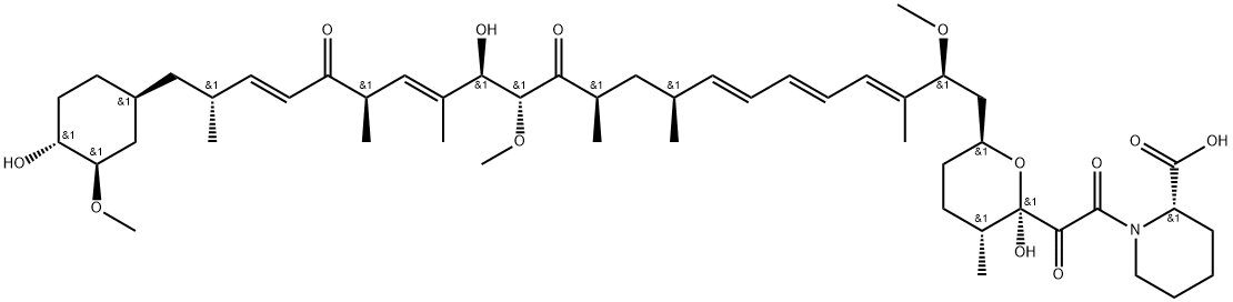 Seco Rapamycin Structure
