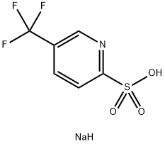 sodium 5-(trifluoromethyl)pyridine-2-sulfonate Structure