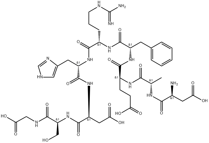 β-Amyloid (1-9) Structure