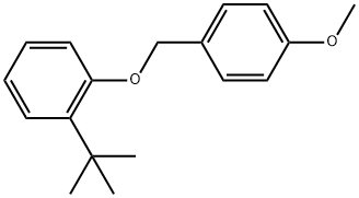 1-(1,1-Dimethylethyl)-2-[(4-methoxyphenyl)methoxy]benzene Structure