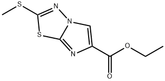 ethyl 2-(methylthio)imidazo[2,1-b][1,3,4]thiadiazole-6-carboxylate Structure