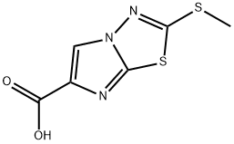 2-(methylthio)imidazo[2,1-b][1,3,4]thiadiazole-6-carboxylic acid Structure