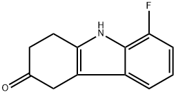 8-fluoro-2,3,4,9-tetrahydro-1H-carbazol-3-one Structure