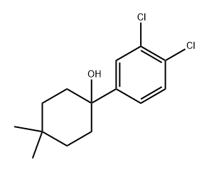 1-(3,4-dichlorophenyl)-4,4-dimethylcyclohexanol Structure