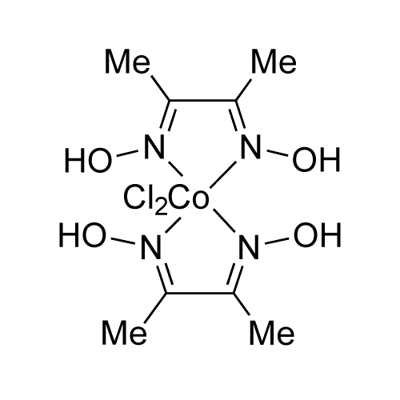 Dichlorobis(dimethylglyoxime)cobalt(II) Structure