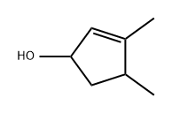 2-Cyclopenten-1-ol, 2,3,4,5-tetramethyl- 구조식 이미지