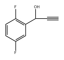 1-(2,5-Difluorophenyl)prop-2-yn-1-ol Structure