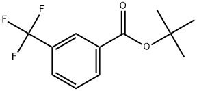 1,1-Dimethylethyl 3-(trifluoromethyl)benzoate Structure