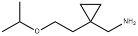 (1-(2-isopropoxyethyl)cyclopropyl)methanamine Structure