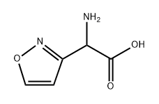 2-amino-2-(isoxazol-3-yl)acetic acid Structure