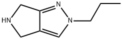 2-propyl-2,4,5,6-tetrahydropyrrolo[3,4-c]pyrazole Structure