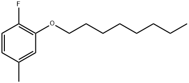 1-Fluoro-4-methyl-2-(octyloxy)benzene Structure