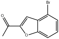 1-(4-bromobenzofuran-2-yl)ethan-1-one Structure