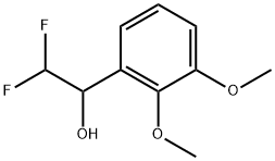 α-(Difluoromethyl)-2,3-dimethoxybenzenemethanol Structure