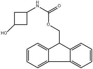 (9H-Fluoren-9-yl)methyl (3-hydroxycyclobutyl)carbamate Structure