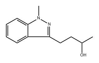 1H-Indazole-3-propanol, α,1-dimethyl- Structure