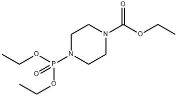 Ethyl 4-(diethoxyphosphoryl)piperazine-1-carboxylate Structure