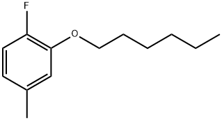 1-Fluoro-2-(hexyloxy)-4-methylbenzene Structure