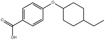 4-[(4-Ethylcyclohexyl)oxy]benzoic acid Structure