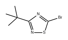 5-bromo-3-tert-butyl-1,2,4-thiadiazole Structure