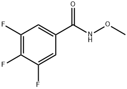 3,4,5-trifluoro-N-methoxybenzamide Structure