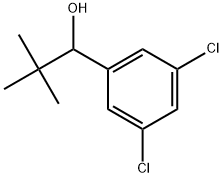 1-(3,5-dichlorophenyl)-2,2-dimethylpropan-1-ol Structure